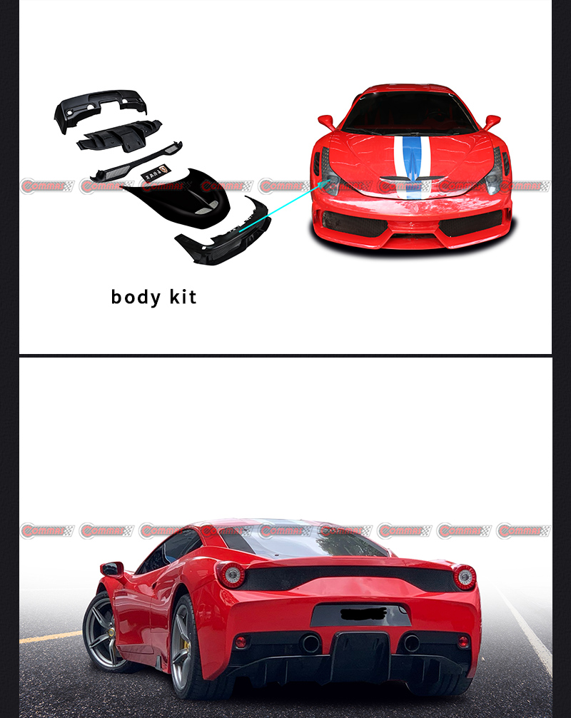 Kit de carroceria especial Ferrari 458