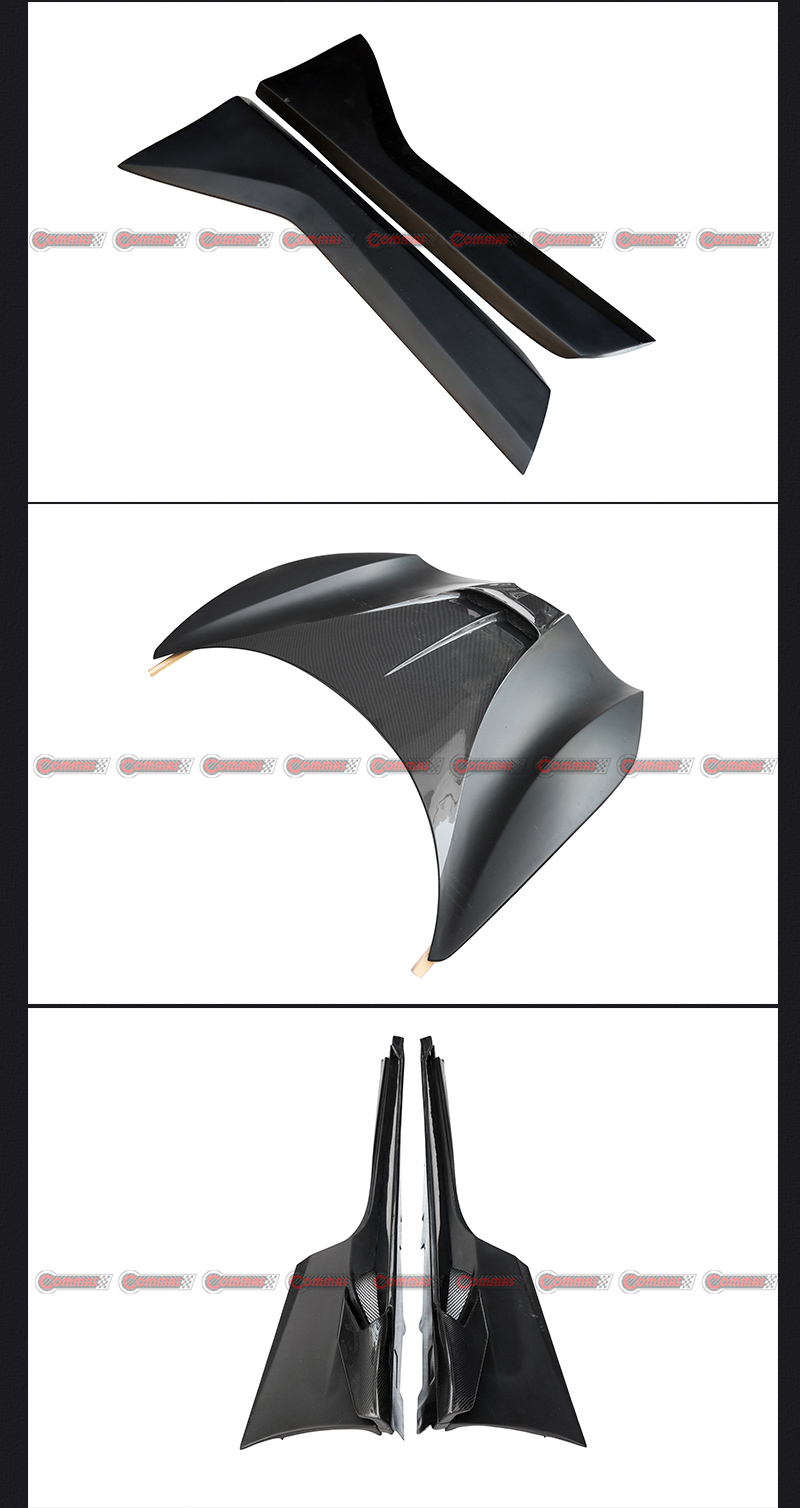 kit de carroceria estilo mansory para ferrari 488