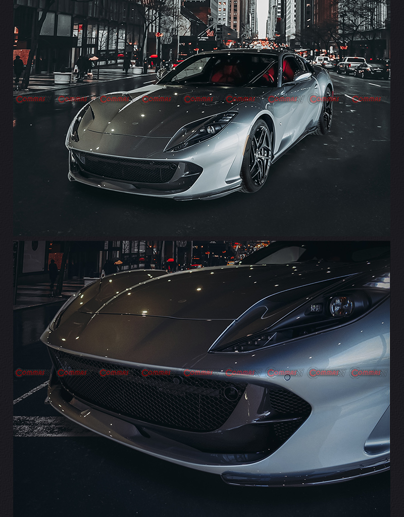 Ventila&ccedil;&atilde;o do p&aacute;ra-choque dianteiro para Ferrari 812