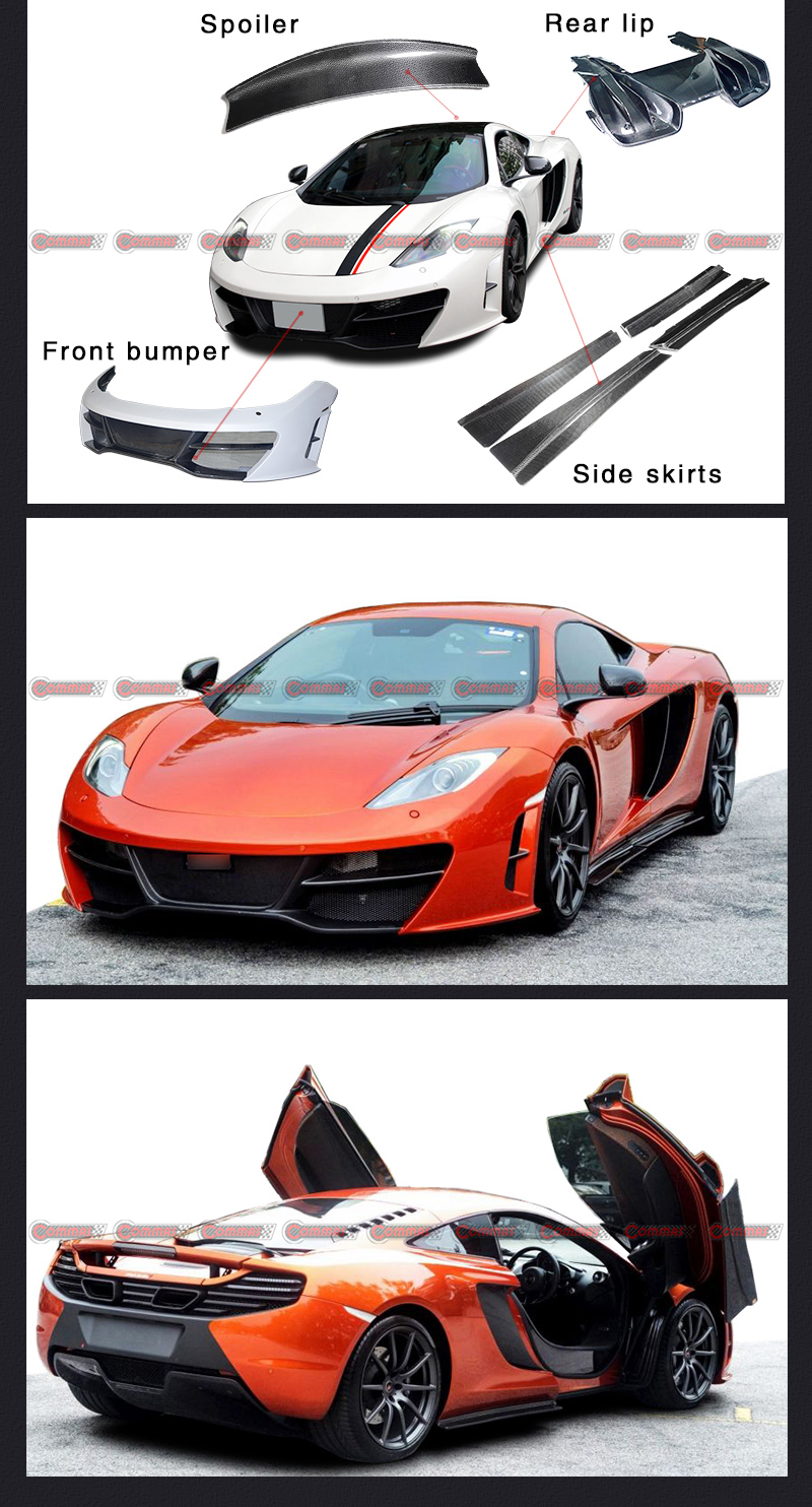 kit de carroceria estilo mclaren mp4 12c rz
