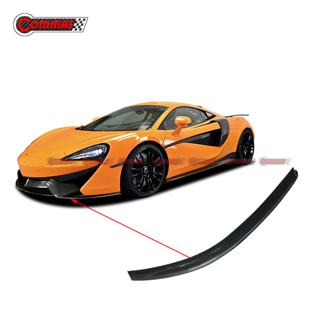 Difusor frontal de fibra de carbono estilo Novitec para Mclaren 540C 570S