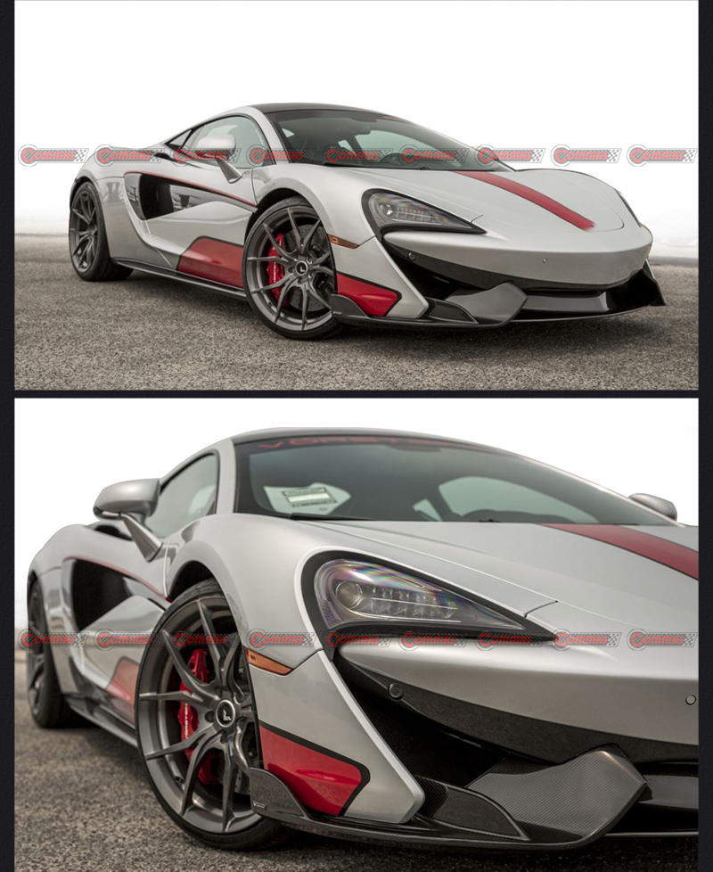 p&aacute;ra-choque dianteiro vorsteiner mclaren 540c
