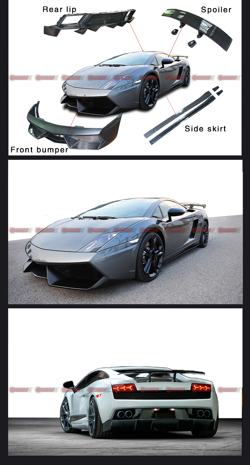 kit de carroceria dmc para lambroghini gallardo