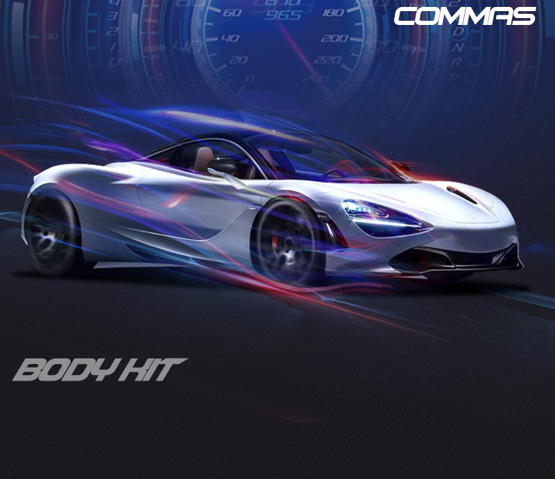 L&aacute;bio Traseiro Ferrari F8