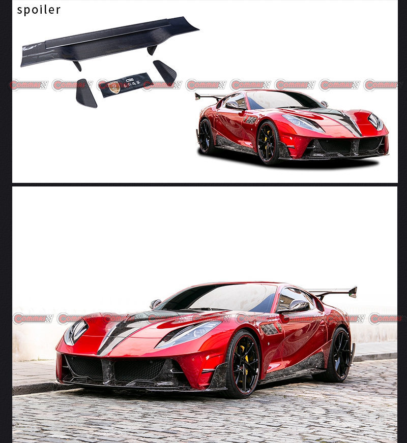 Spoiler traseiro para Ferrari 812