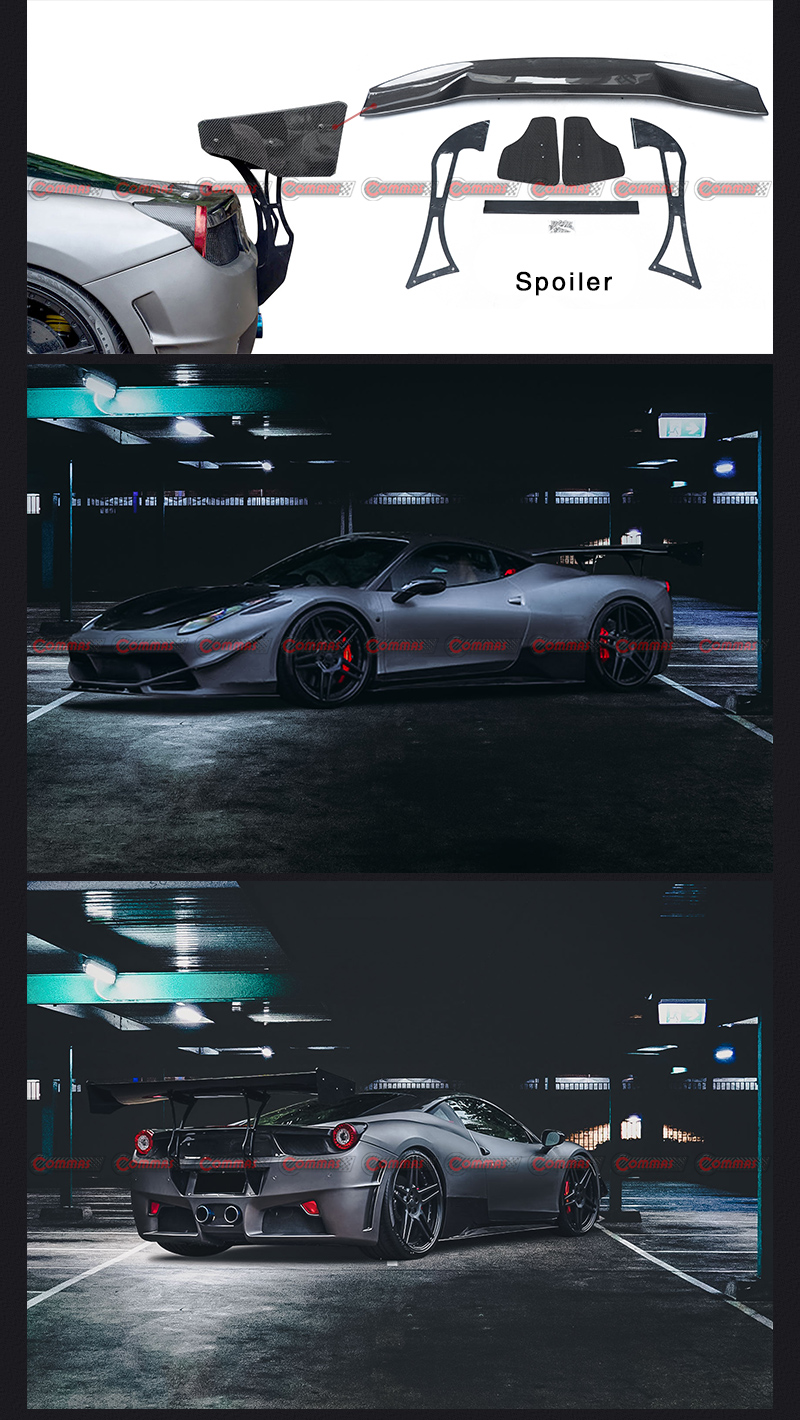 asa traseira f458 svr