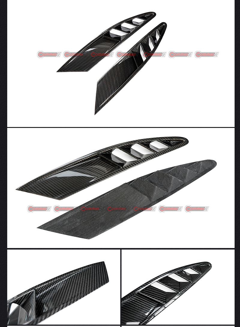 ventila&ccedil;&atilde;o lateral do p&aacute;ra-choque dianteiro f458