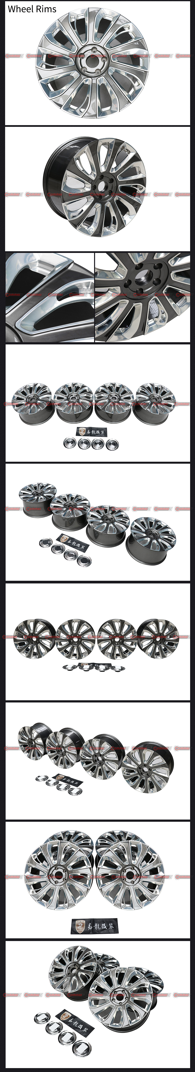 jantes de roda reta voando curvadamente