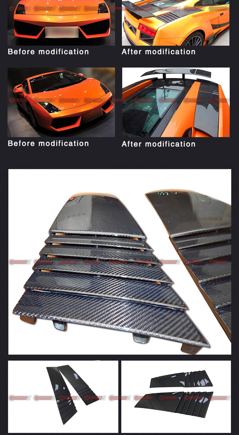 aberturas laterais lambroghini gallardo