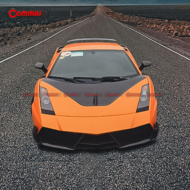 CSS Amortecedor dianteiro de fibra de carbono estilo para Lambroghini Gallardo LP550 LP560 LP570