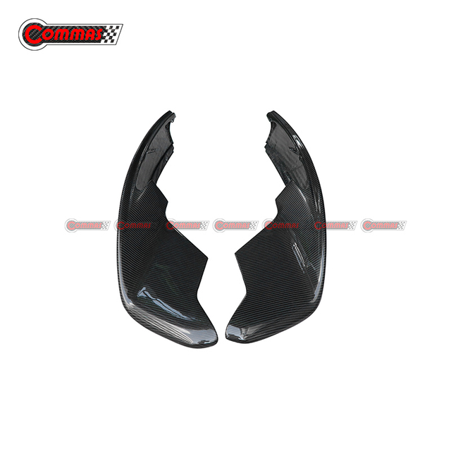 Ângulo de envoltório do para-choque dianteiro de fibra de carbono OEM para McLaren 540C-570S