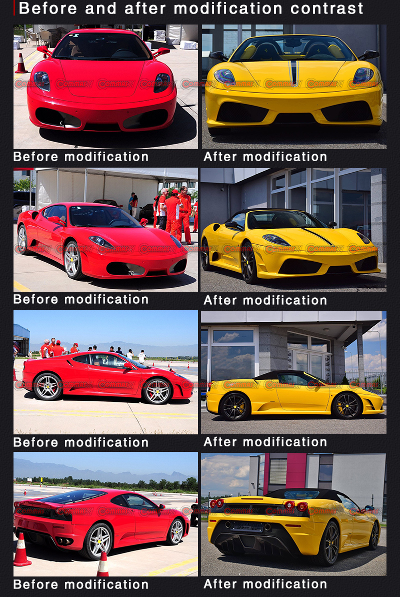 kit de carroceria f430 SC