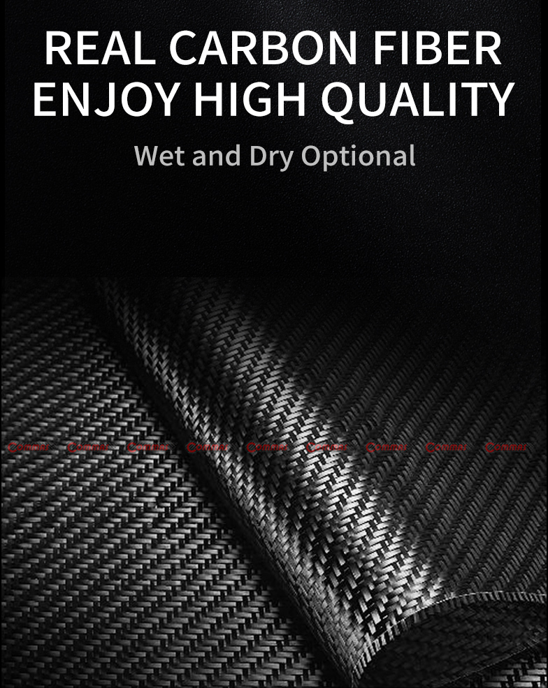 Kits de carroceria de fibra de carbono seca estilo Novitec para Ferrari 812