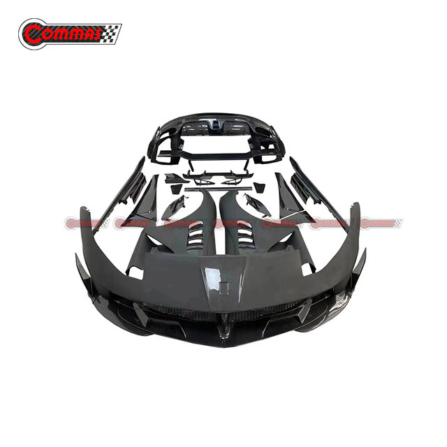 BodyKits de fibra de carbono meio estilo Mansory para Ferrari 812