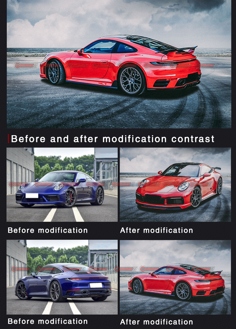 Kit de carroceria Porsche 992 techart