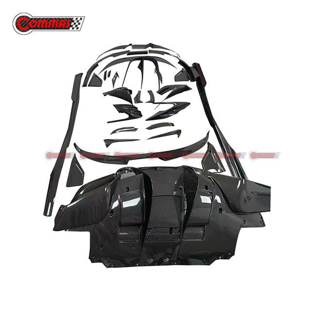 Kit de carroceria de fibra de carbono estilo Mansory para Ferrari F8