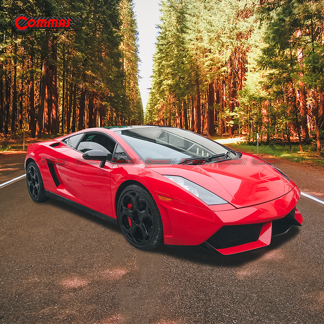 Amortecedor dianteiro de fibra de carbono estilo OEM para Lambroghini Gallardo LP550 LP560 LP570