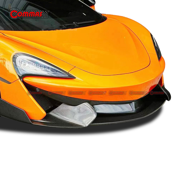 Divisor frontal de fibra de carbono estilo 620r para Mclaren 540C 570S