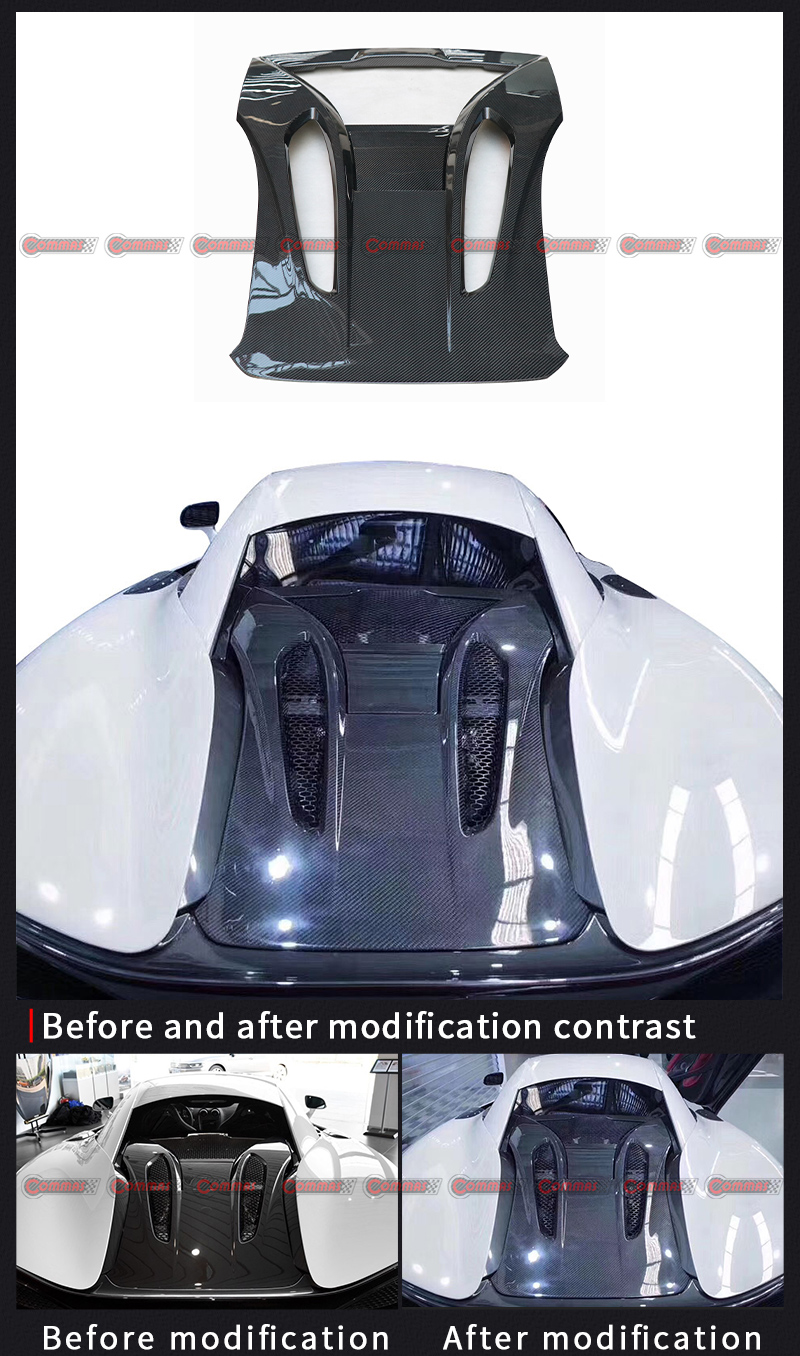 Tampa traseira do motor do porta-malas