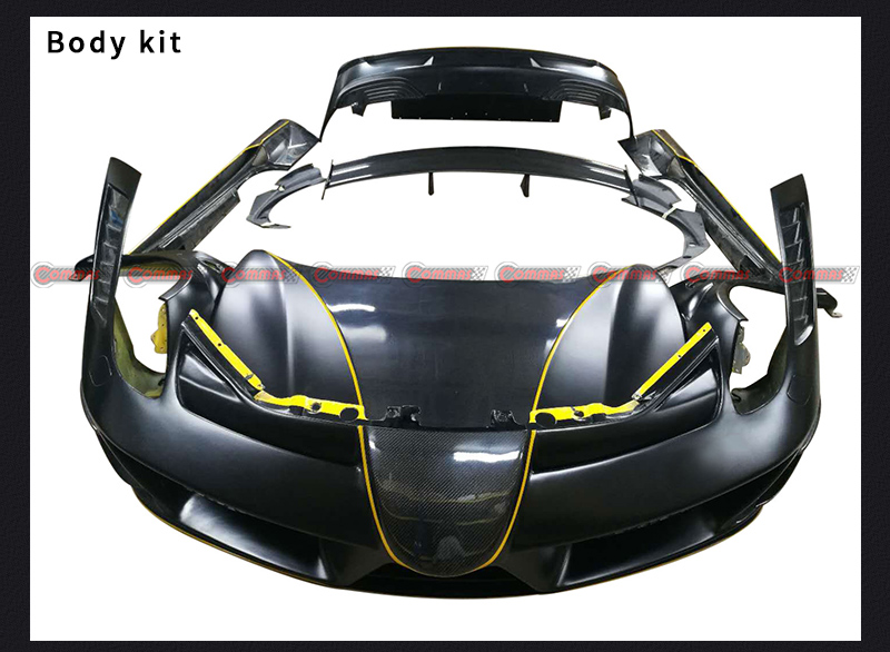 kit de carroceria ferrari 458 mansory
