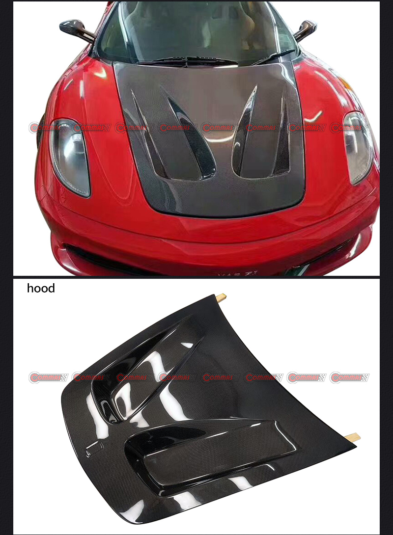 cap&ocirc; do motor f430 p1