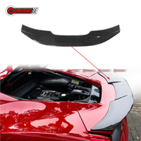 Spoiler traseiro de fibra de carbono estilo Vorsteiner para Ferrari 488