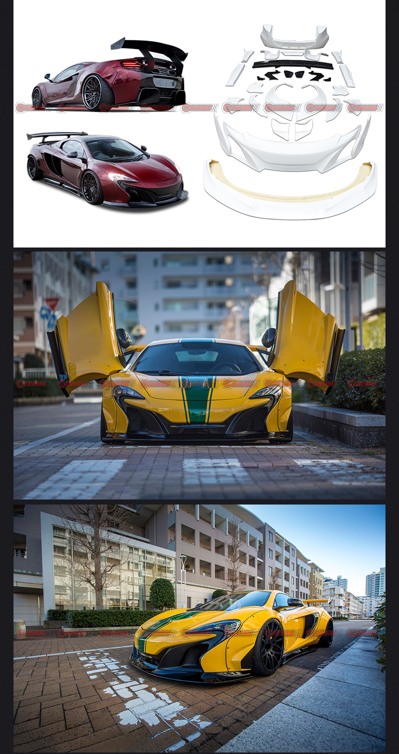kit de carroceria lb mclaren 650s