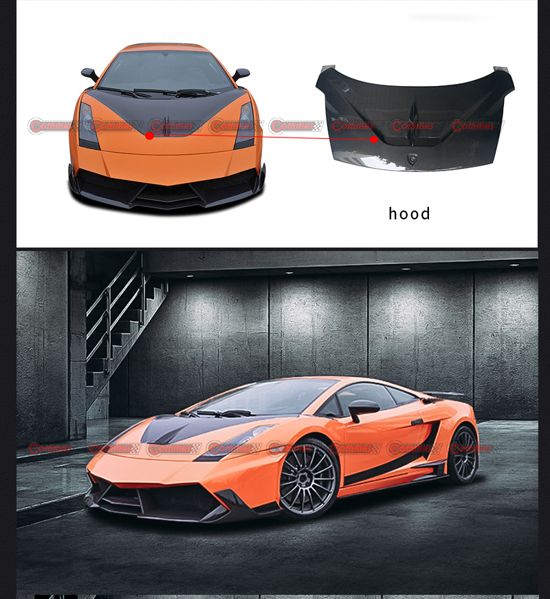 cap&ocirc; do motor lambroghini gallardo