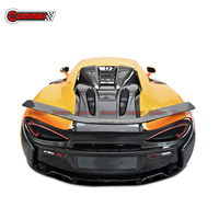 Capa do porta-malas do motor de fibra de carbono estilo Novitec para Mclaren 540S 570S 570GT