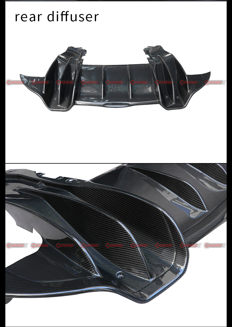 Traseira Mclaren 540C 570S Novitecdifusor