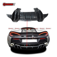  Difusor traseiro de fibra de carbono seco Novitec para McLaren 540C-570S