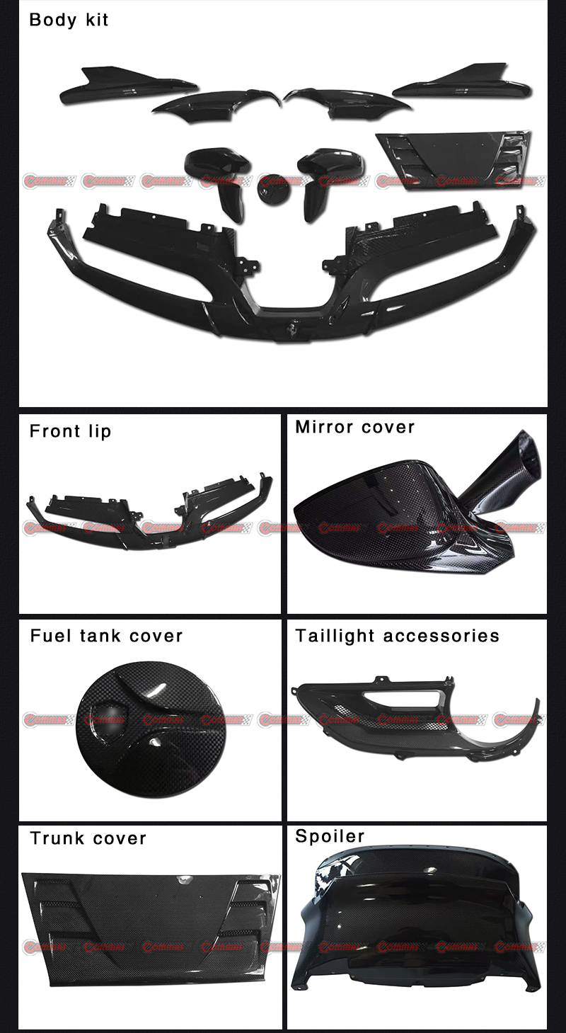 bodykit capristo para f488