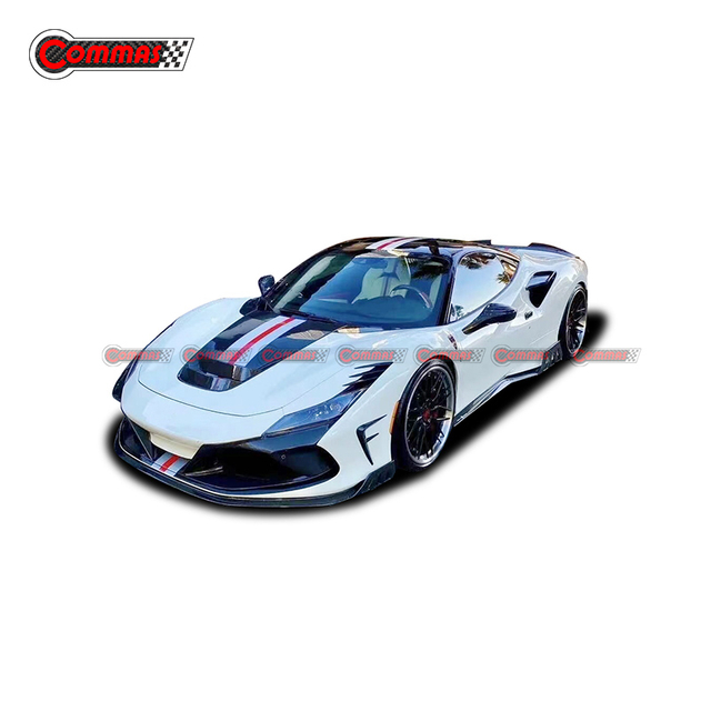 Bodykits de fibra de carbono estilo Keyvany para Ferrari F8