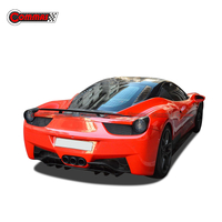 Spoiler traseiro de fibra de carbono Novitec Rosso para Ferrari 458