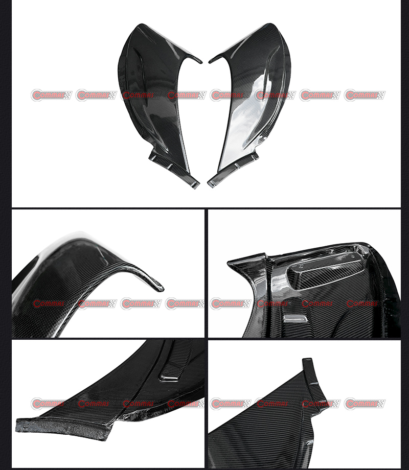 lado da ventila&ccedil;&atilde;o do para-lama mclaren 650s