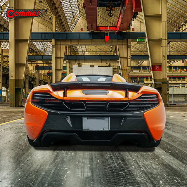 Amortecedor traseiro de fibra de carbono estilo OEM para Mclaren 650S