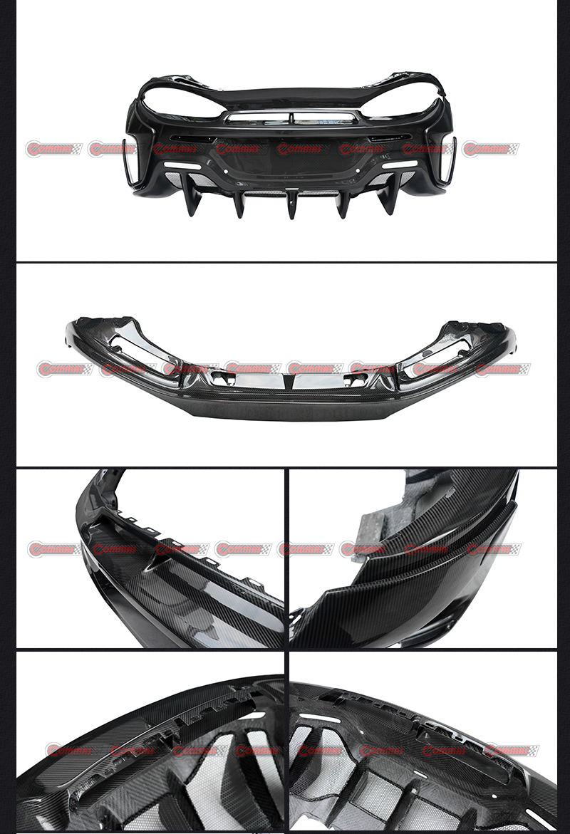 p&aacute;ra-choque traseiro mclaren 600lt