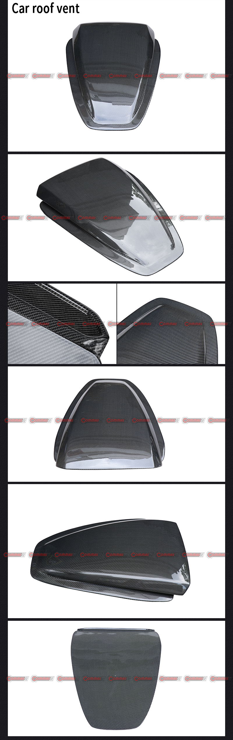 ventila&ccedil;&atilde;o de teto novitec mclaren 540S