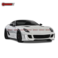 Kit de carroceria de meio carbono estilo Vorsteiner para Ferrari 599