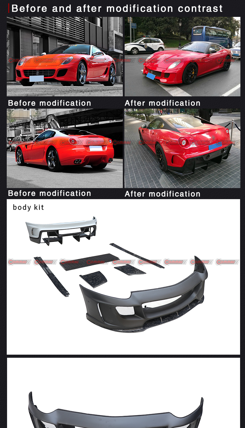 kit de carroceria vorsteiner para f599