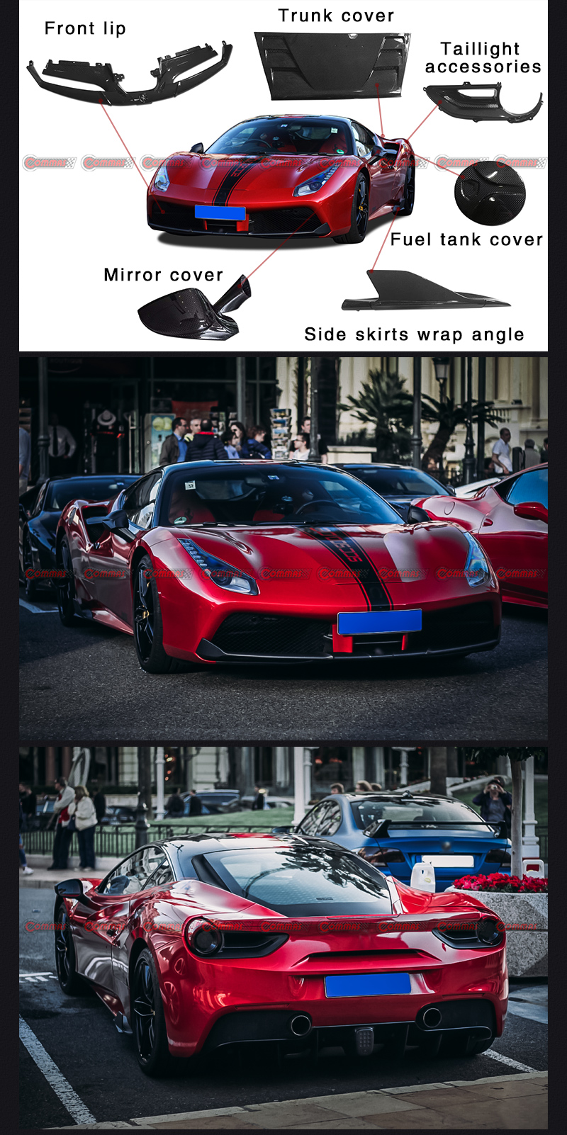 bodykit capristo f488