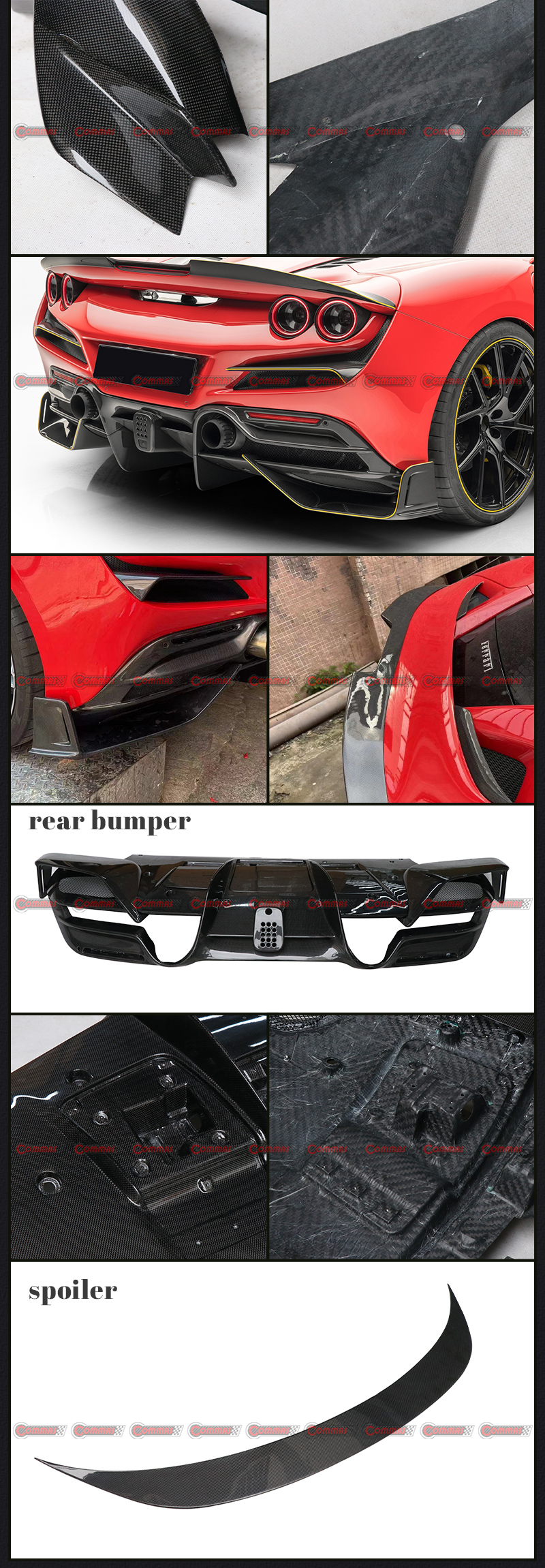 Ferrari F8kit de corpo