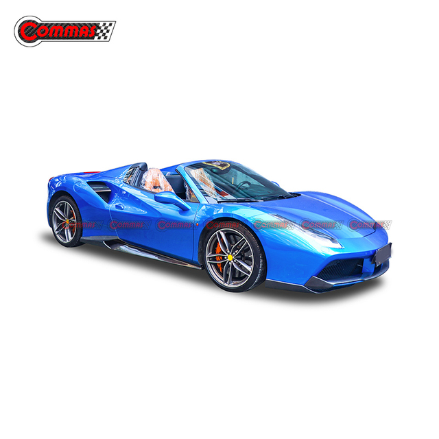 Kit de carroceria de fibra de carbono estilo Novitec para Ferrari 488