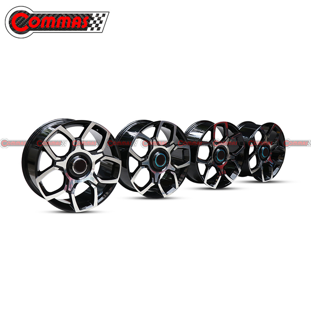 Cubos de jantes de liga de mansory de 22-24 polegadas para Rolls-Royce Cullinan
