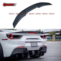 Spoiler de asa traseira de fibra de vidro estilo Vorsteiner para Ferrari 488