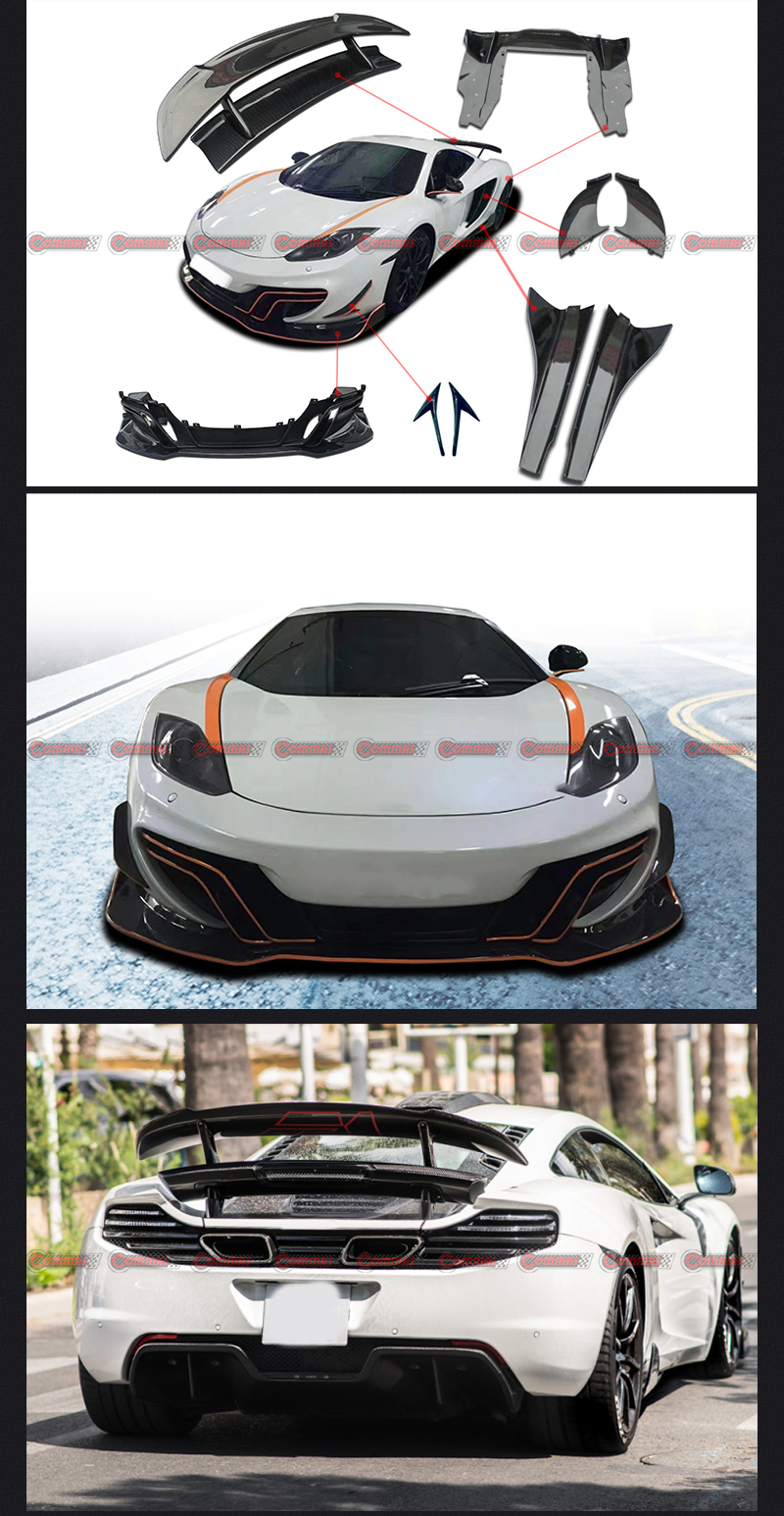 kit de carroceria estilo mclaren mp4 dmc