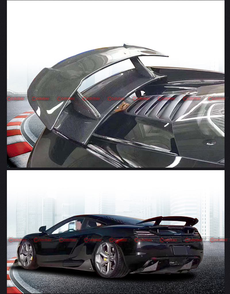 spoiler traseiro mclaren 650s dmc