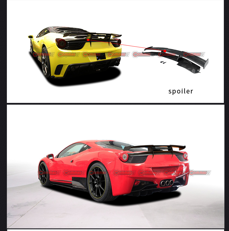 asa traseira da mans&atilde;o f458