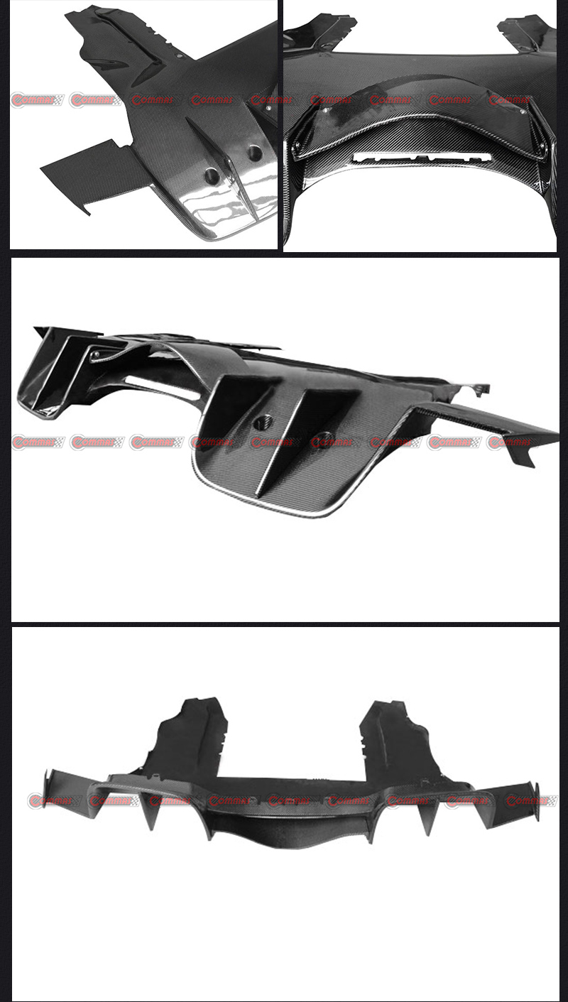 black Sails mclaren mp4 12c difusor traseiro