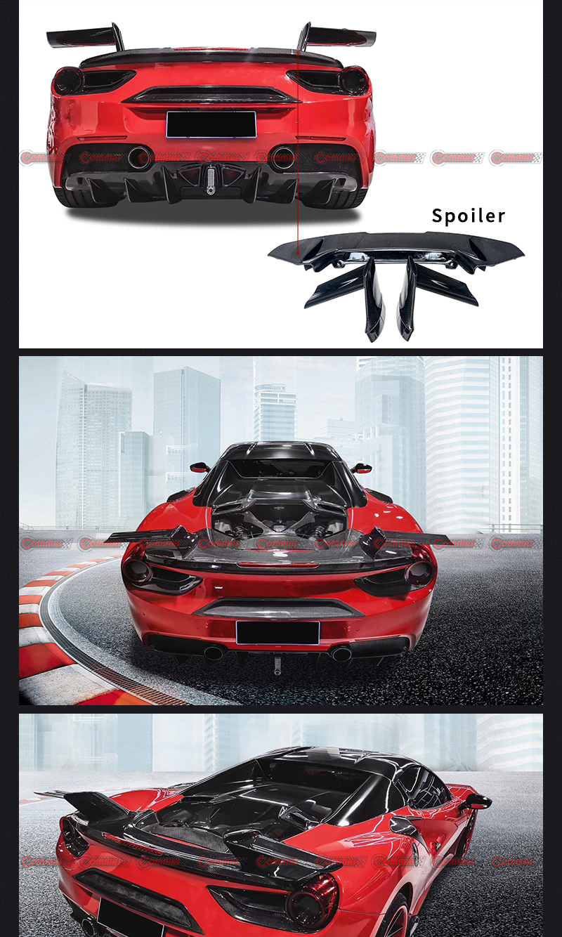 asa traseira da mans&atilde;o f488